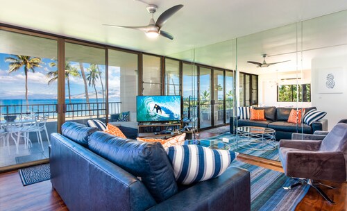 Luxury Contemporary Remodeled Beachfront Condo.  Hotel zoned -not Minatoya list!