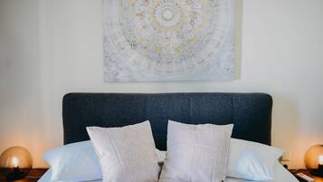 2 slaapkamers, een strijkplank/strijkijzer, wifi, beddengoed