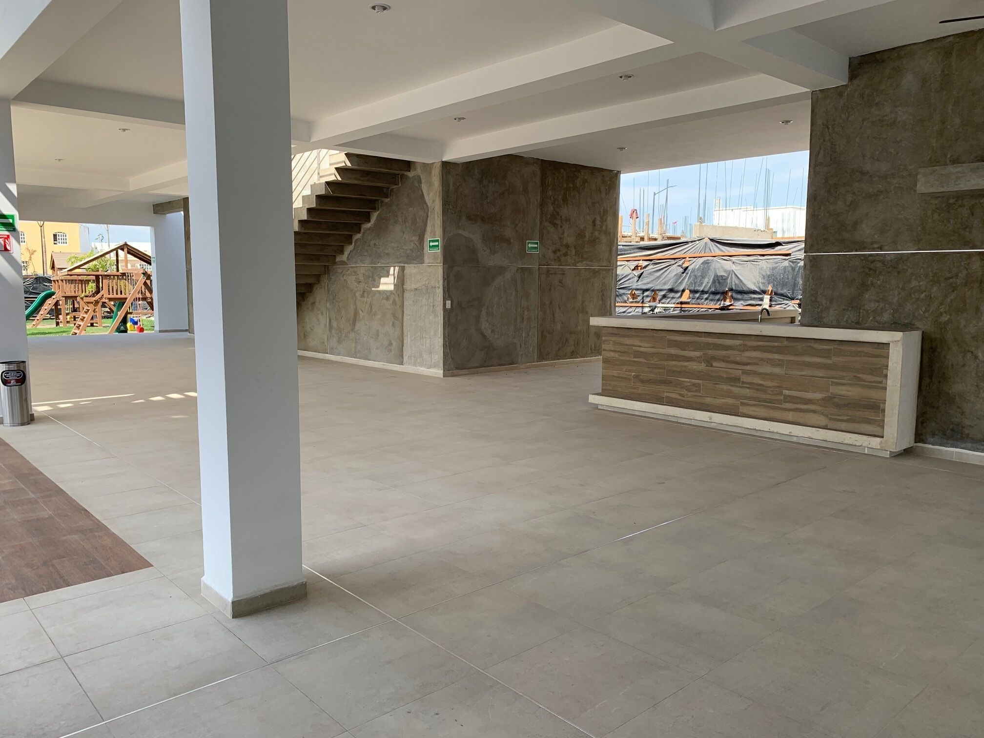 Enceinte de l’hébergement