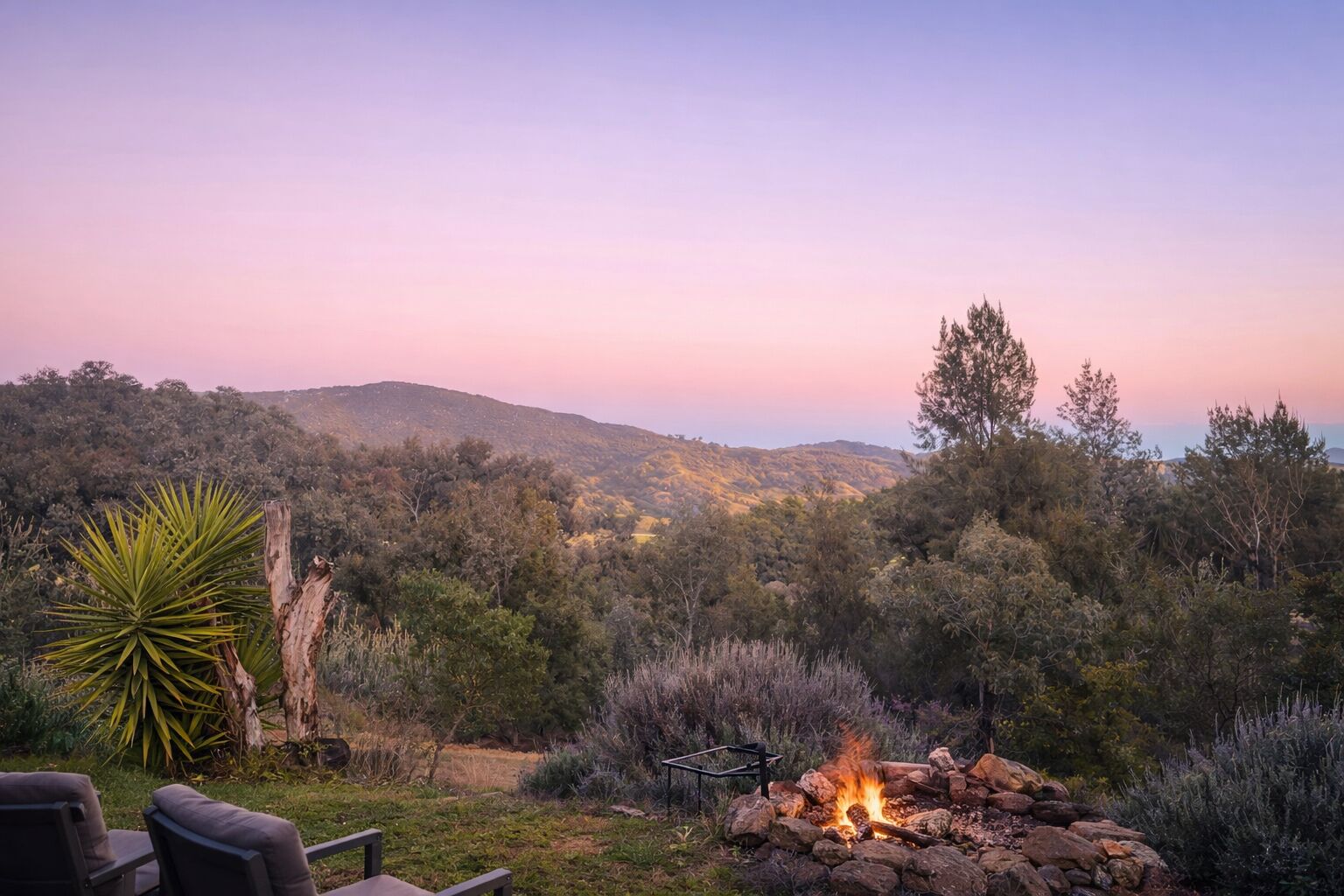 Enceinte de l’hébergement