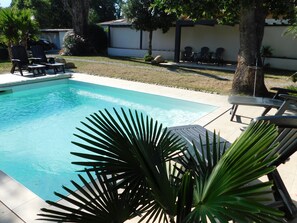 Alberca al aire libre 