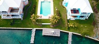 Waterfront Italian inspired tropical escape