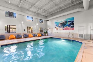 Indoor pool, outdoor pool - Perfect Little Paradise  !!  VERY COZY UNIT WITH SPECTACULAR VIEW!!! (Panama City Beach)