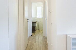 Doccia, bidet, asciugamani