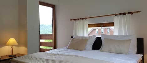 1 dormitorio, caja fuerte, wifi y ropa de cama