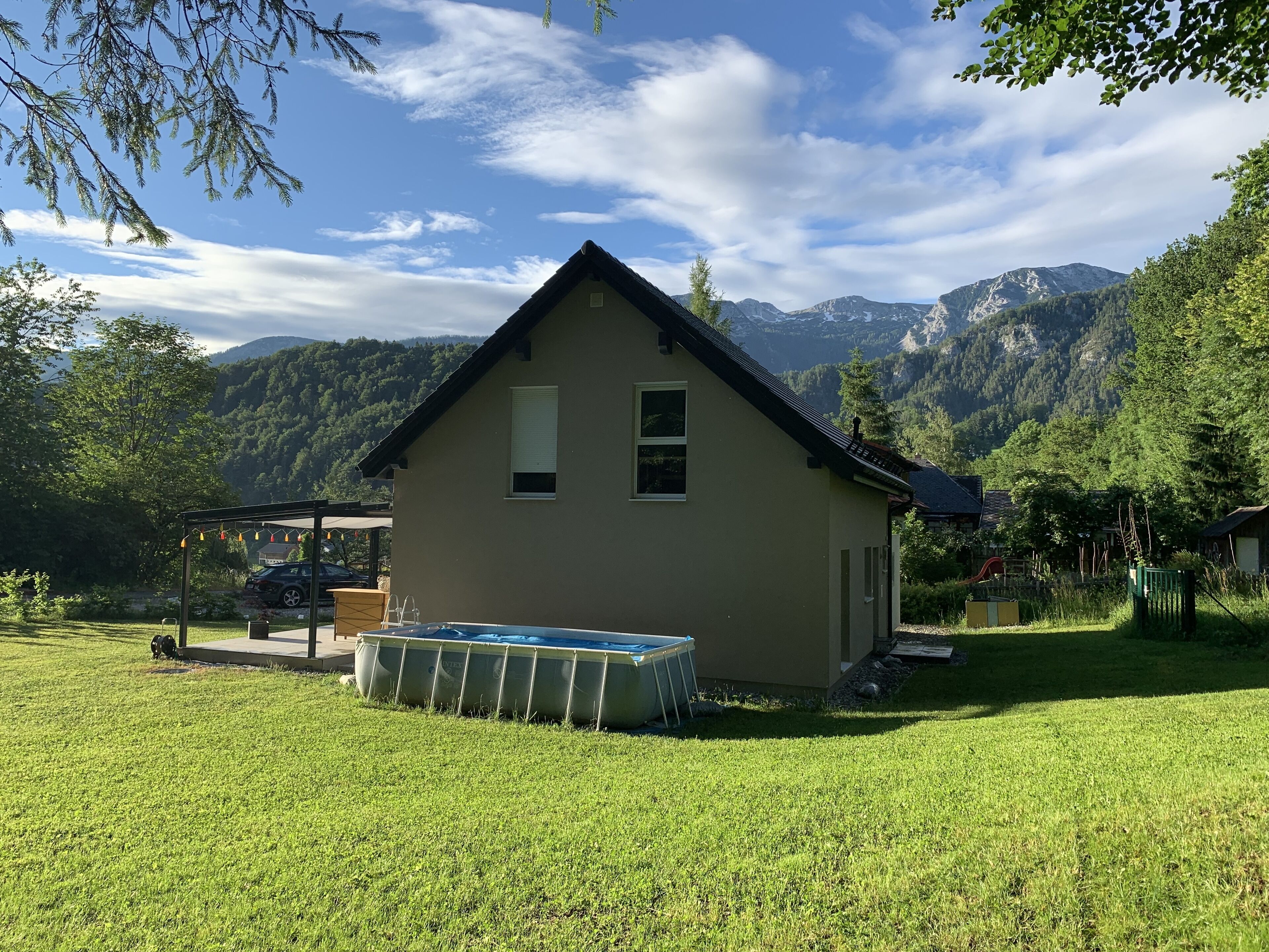 Alberca al aire libre 