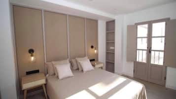 1 slaapkamer, een strijkplank/strijkijzer, wifi, beddengoed