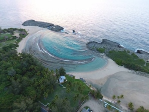 Beach nearby