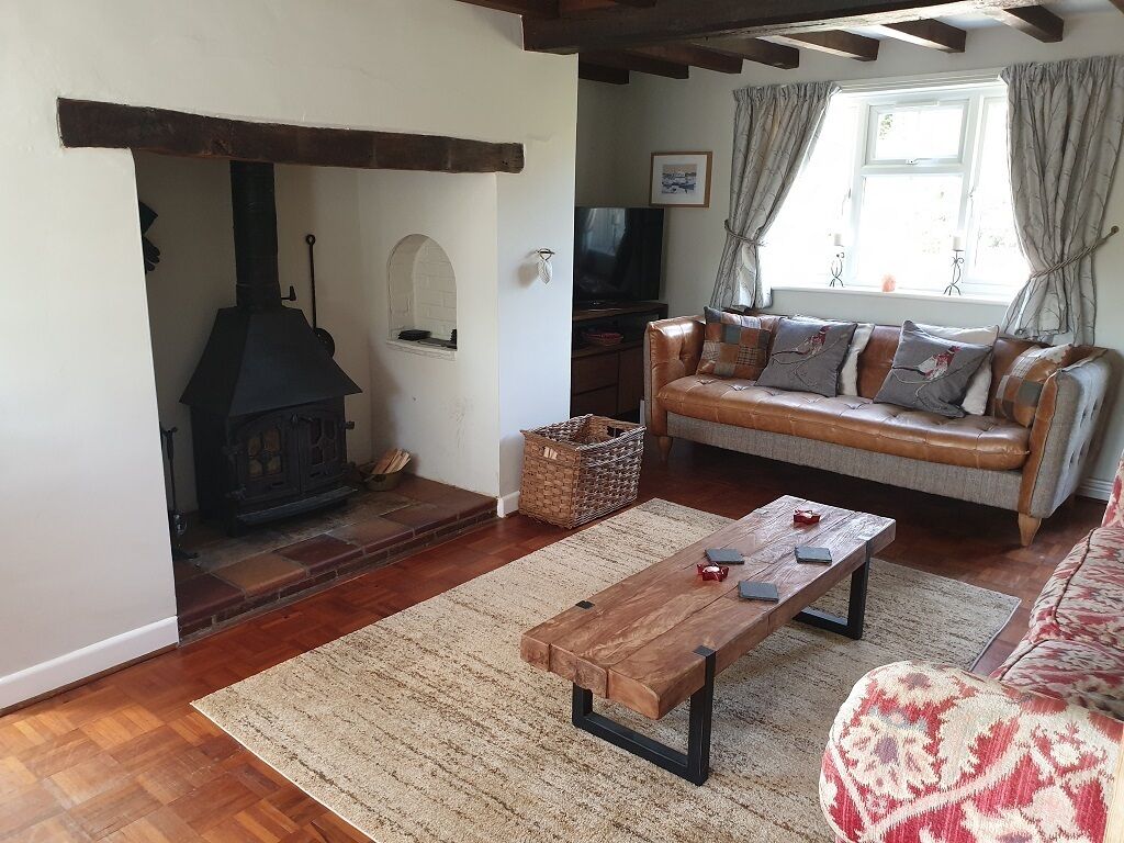 Tv, pejs, dvd-afspiller, bøger