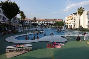Outdoor pool - LAST MINUTE PROMOTION Beach and sea pool in HABITAT PLAYA ROMANA (Alcossebre)