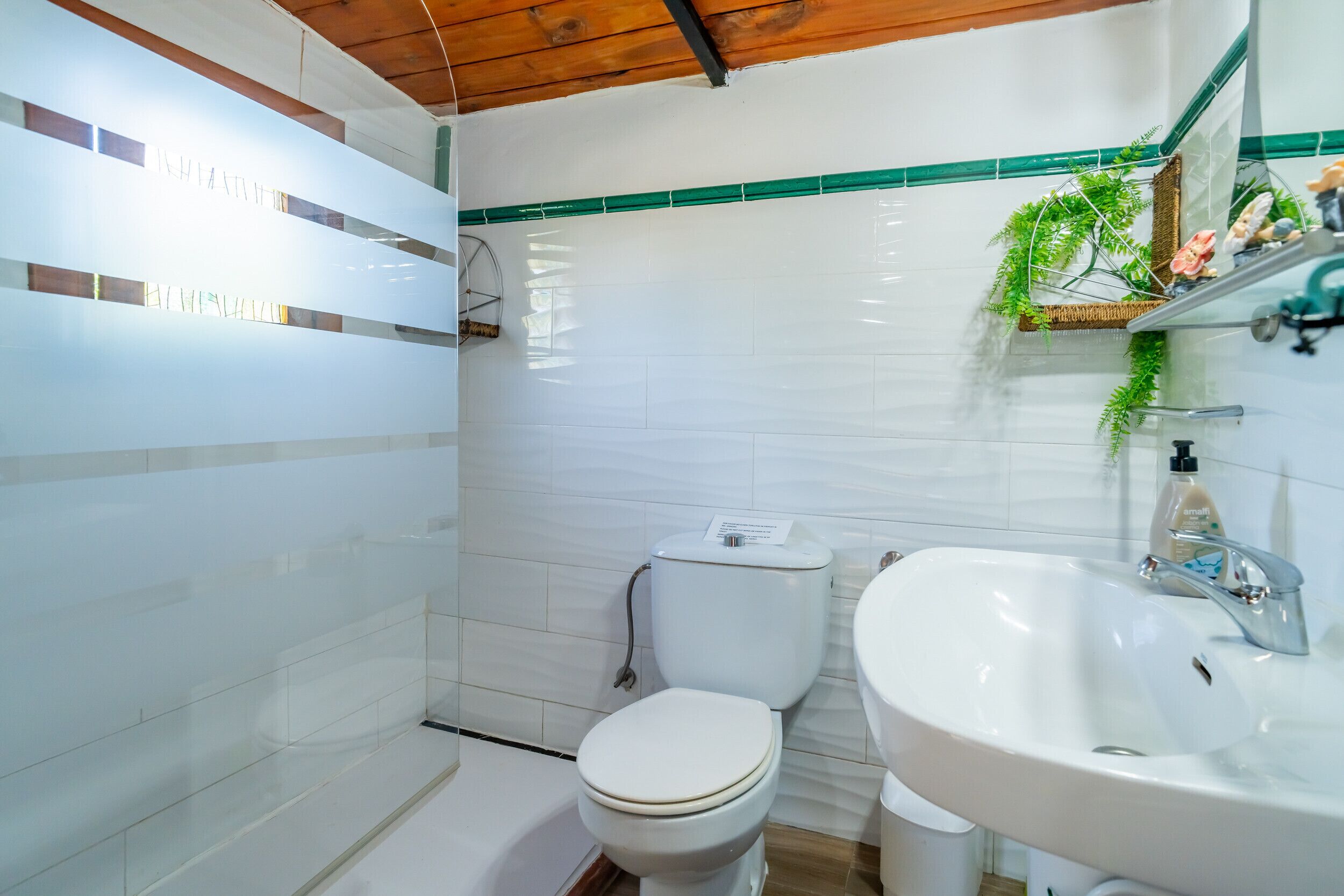 Bathtub, hair dryer, towels