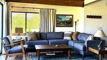 Flachbildfernseher, Kamin