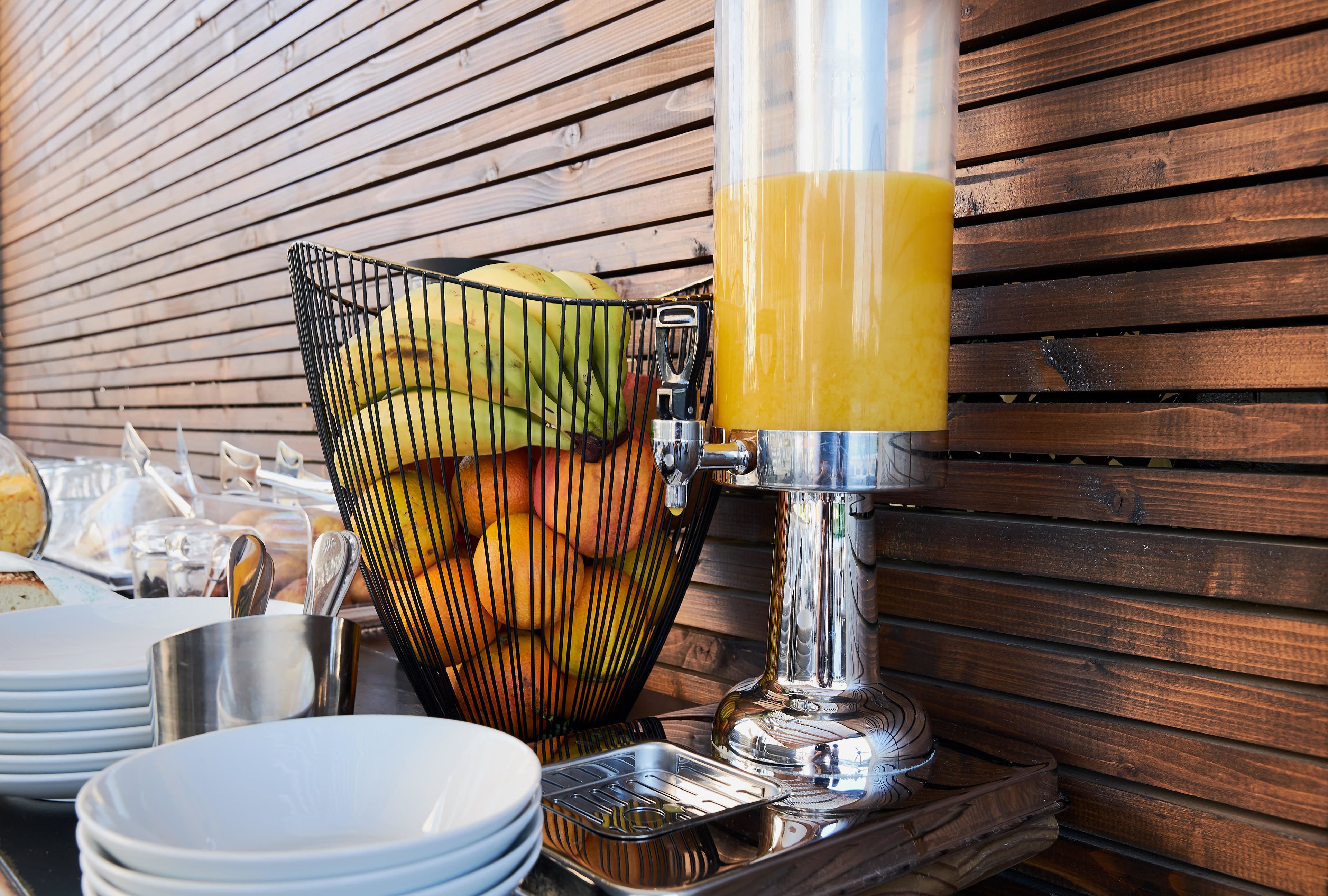 daily buffet breakfast (eur 15 per person)