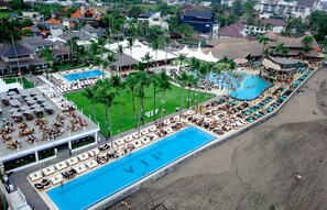 Pool - Beach Club House, 7 Bdrm, Close To Beach, Sunsets (North Kuta)