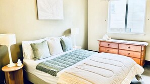 2 bedrooms, iron/ironing board