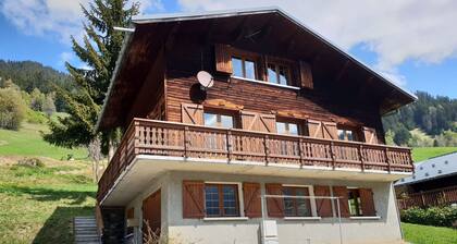 Chalet familial au pied des pistes, idéal pour 12 personnes – 4 chambres à Beaufort