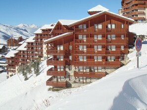 Exterior - Apartment for 4 with balcony in Les Menuires (Les Menuires)