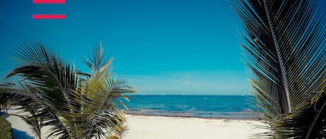 På stranden, badehåndklæder