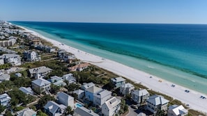 Beach - Private Beach, 5 BR w/awesome views, private pool & golf cart (Santa Rosa Beach)