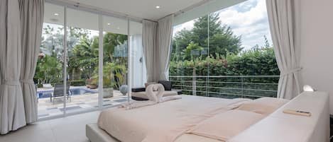 Vila Mewah | 5 kamar tidur, tirai kedap cahaya, dan tempat tidur bayi