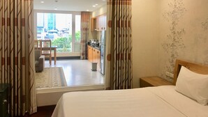 ซิตี้อพาร์ทเมนท์ | ผ้าปูที่นอนฝ้ายอียิปต์, เครื่องนอนระดับพรีเมียม