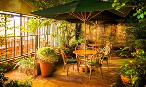 Udendørs spisemuligheder