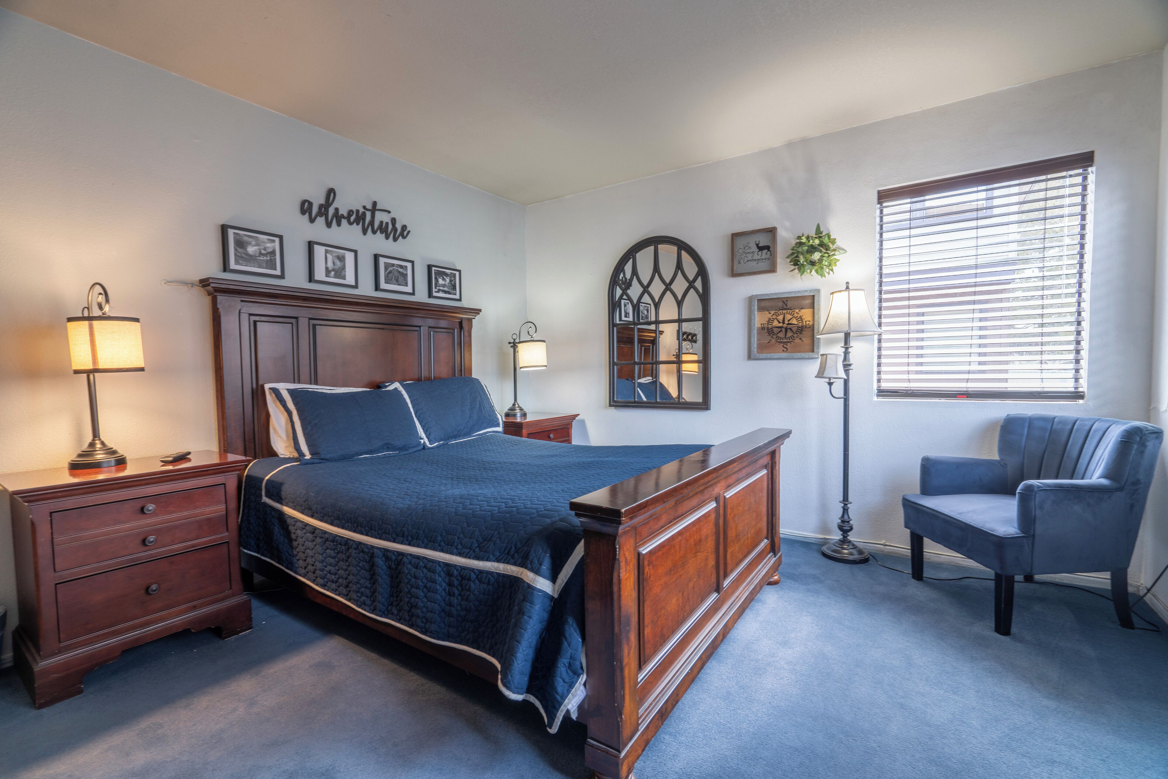 2 bedrooms, iron/ironing board, free WiFi