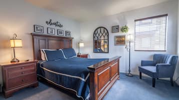 2 bedrooms, iron/ironing board, free WiFi