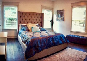 2 bedrooms, in-room safe, iron/ironing board, WiFi