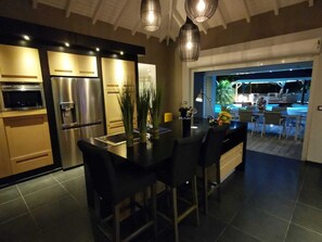 Dining - VILLA DE LUXE in ST FRANÇOIS 8 to 10 PERS 3 Bedrooms including 2 with Mezzanine (SAINT FRANCOIS)