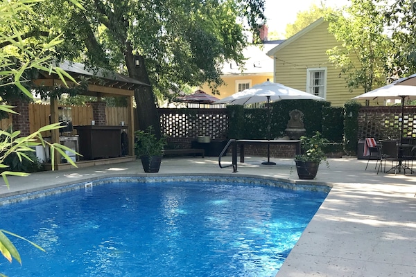 Pool for renters' exclusive use