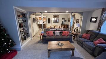 Smart TV, video games, DVD player