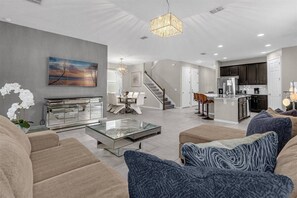 Living area - 5 BD/ 5.5 Ba/ Solara Resort (9035 PC) (Kissimmee)