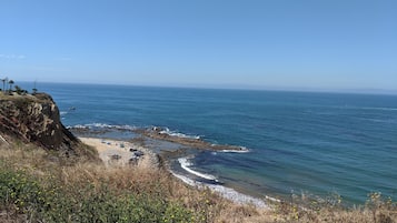 Na praia