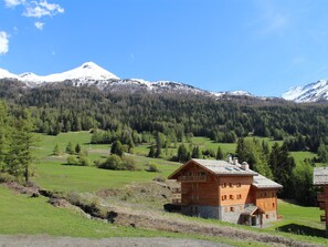 Exterior - Spacious 6-person apartment at the slopes with parking and WIFI (Lanslevillard)