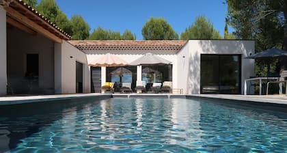 Mont Ventoux breathtaking view design house with private pool & air conditioning