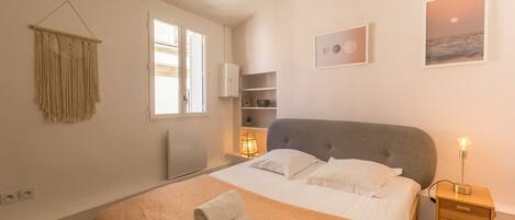 1 Schlafzimmer, Bügeleisen/Bügelbrett, kostenloses WLAN, Bettwäsche