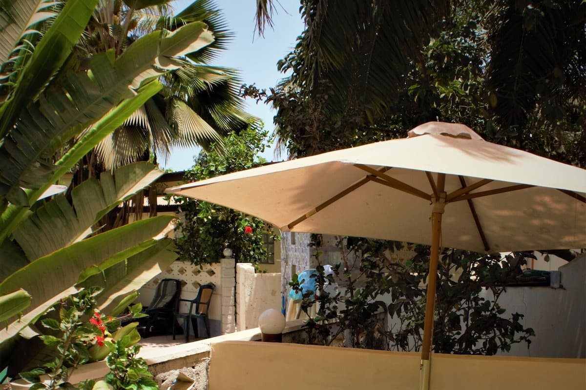 Romantic House, 1 Double Bed, Pool View, Beachside (Mango) | Terrace/patio