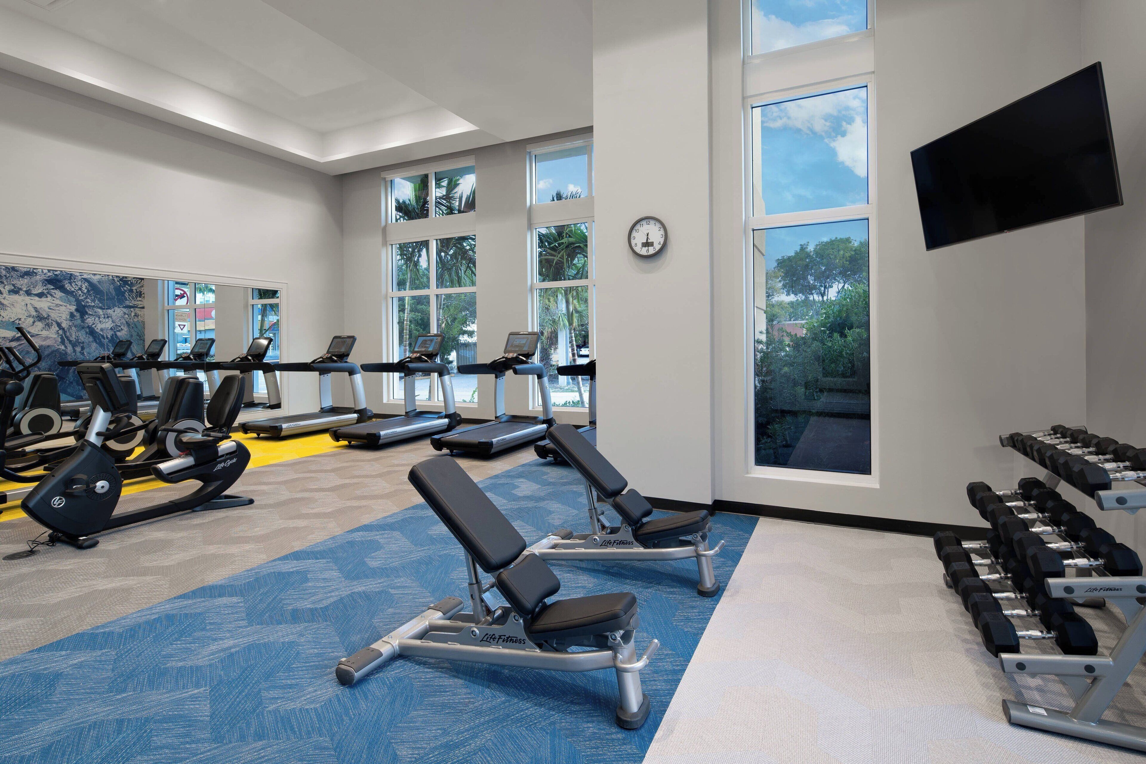 fitness facility