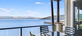 Årstider på Sandpoint - Professionellt inredda lägenhet med hisnande utsikt
