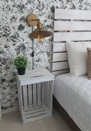2 bedrooms, WiFi, bed sheets - Elyon Apartment - 1 (150m from the Lake & Beach - near City Center)  (Ohrid)