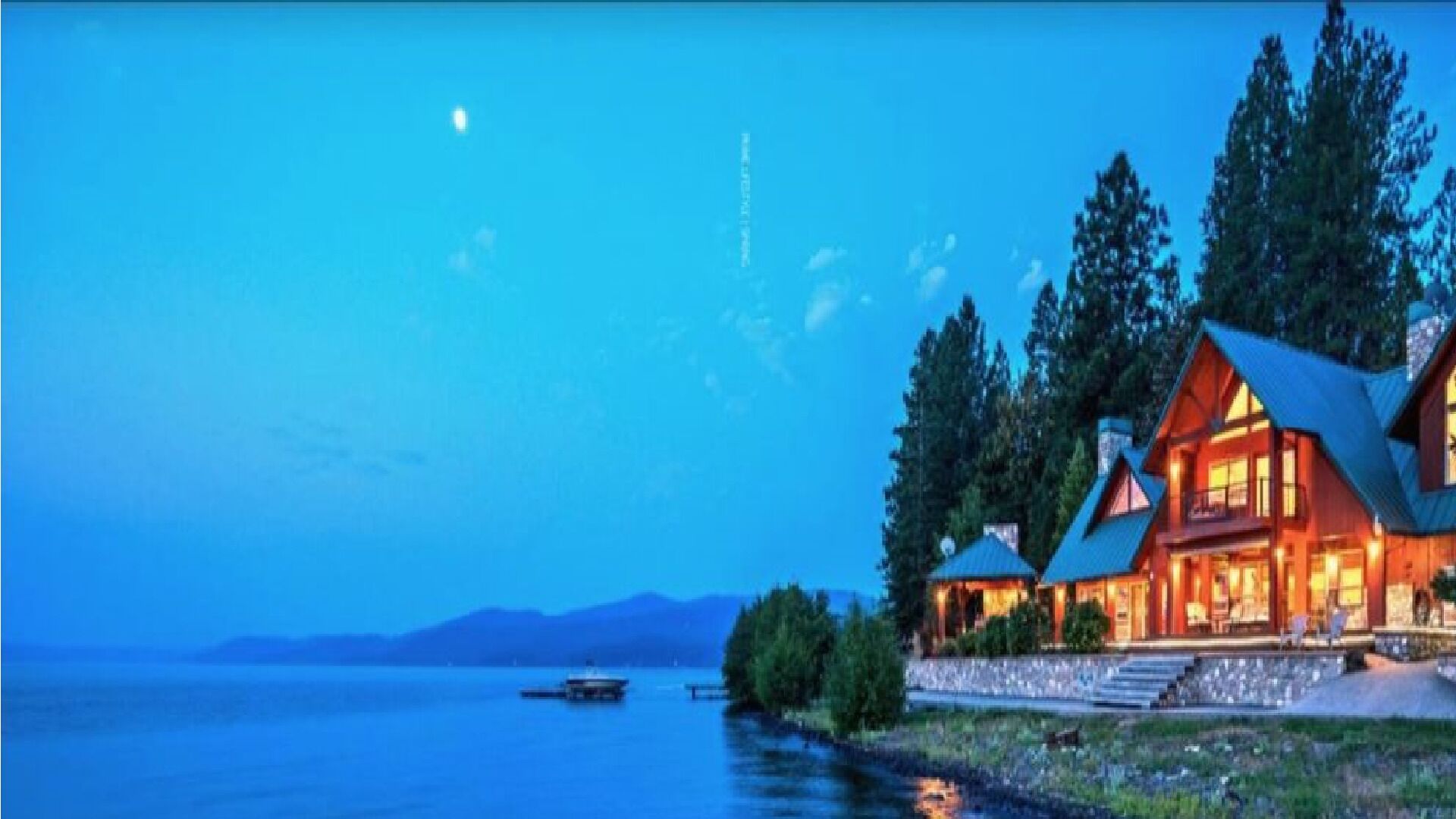Quiet family-friendly house on lake CDA. 