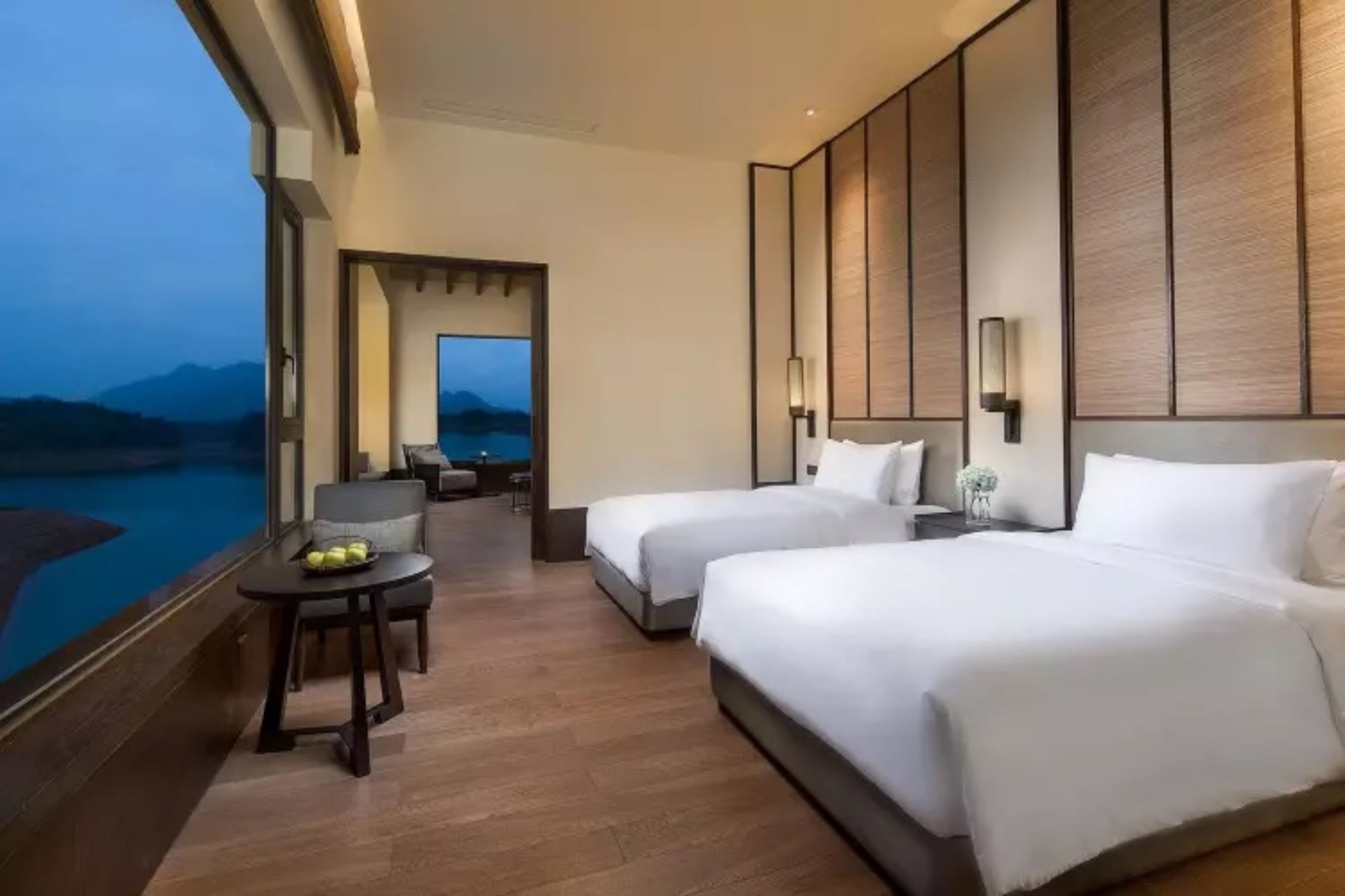 Minibar, in-room safe, desk, blackout curtains