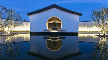 Front of property - evening/night