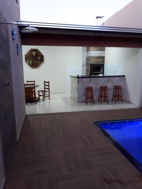 Terrace/patio - Nook Caldeira Olimpia (Olímpia)