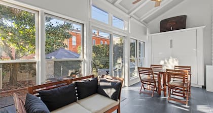 Downtown Retreat on Historic Jones Street | Heated Pool Access | By Southern Belle