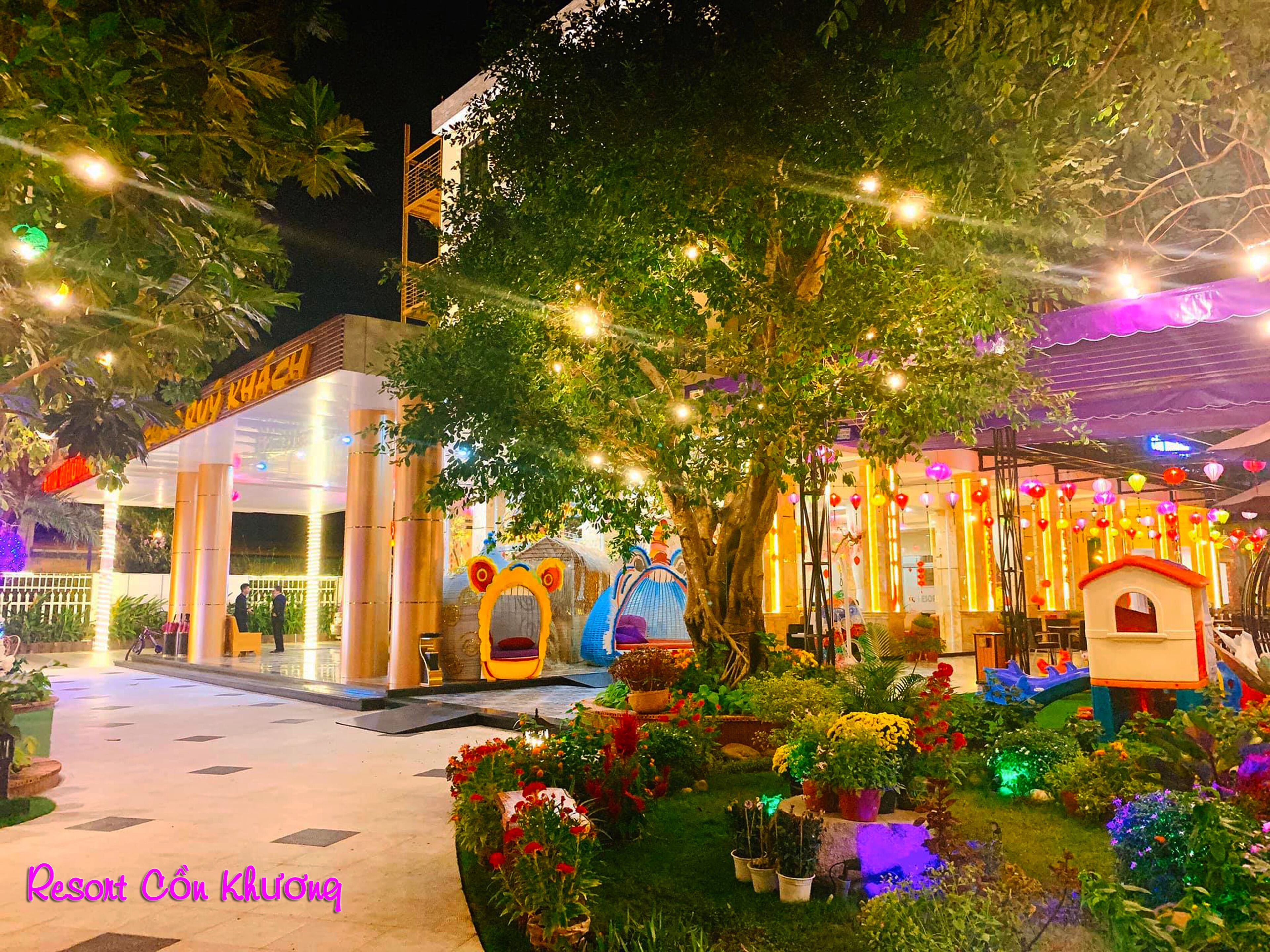 front of property – evening/night