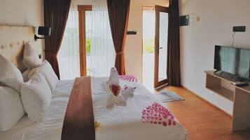 1 habitación, ropa de cama de alta calidad y minibar