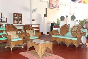 Sala de estar en el lobby