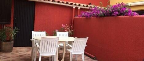 Udendørs spisemuligheder